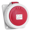 IDE CEE 32A 4p 400VAC IP67 prise encastrée inclinée