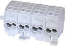 Bornier de dériv. HLAK35 C 4p 2x35, 2x25mm² Cu 3LN