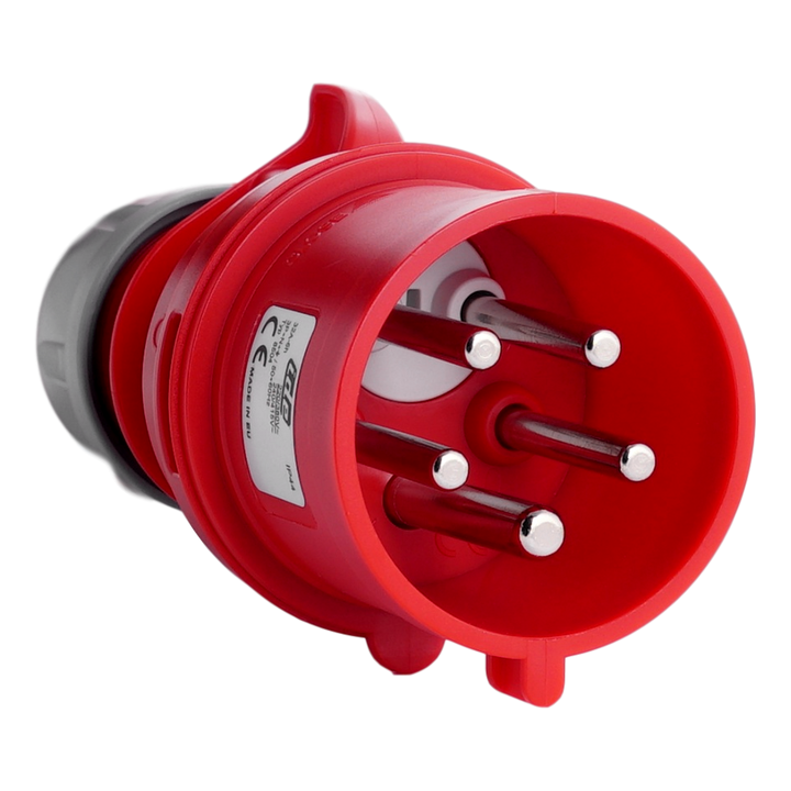 IDE CEE 32A 5p 400VAC IP44 fiche mobile + inv. de phase
