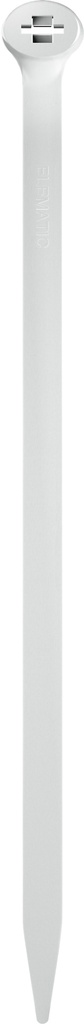 Kabelbinder met dubbele vertanding 2-lock 3.5x140 wit