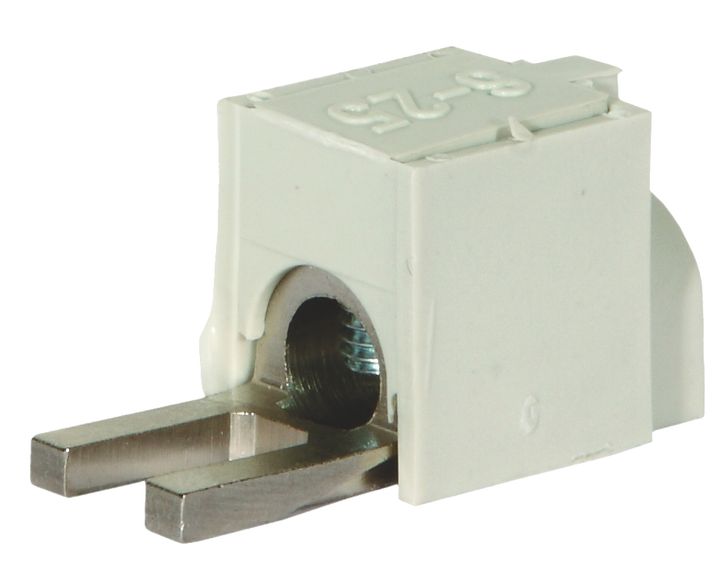 Aansluitklem met vork 1-polig 25mm²