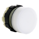 Lens cap white low plastic lens with thread