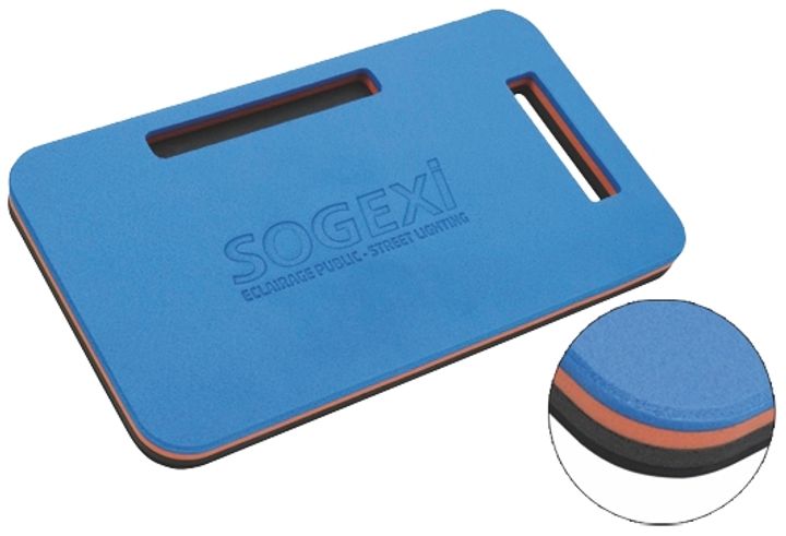 Ergonomisch kussen ter bescherming van de knieën