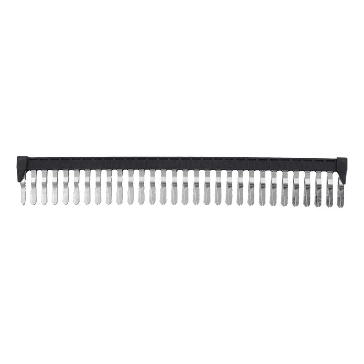 SQI black comb for 30 es SRK 2.5mm² termin