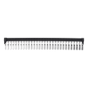 SQI black comb for 30 es SRK 2.5mm² termin