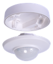 Détecteur de mouvement blanc PIR apparent IP54 + Télécommande
