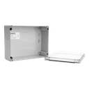 Coffret Cubo D couvercle ABS transp. 150x200x76 parois plein