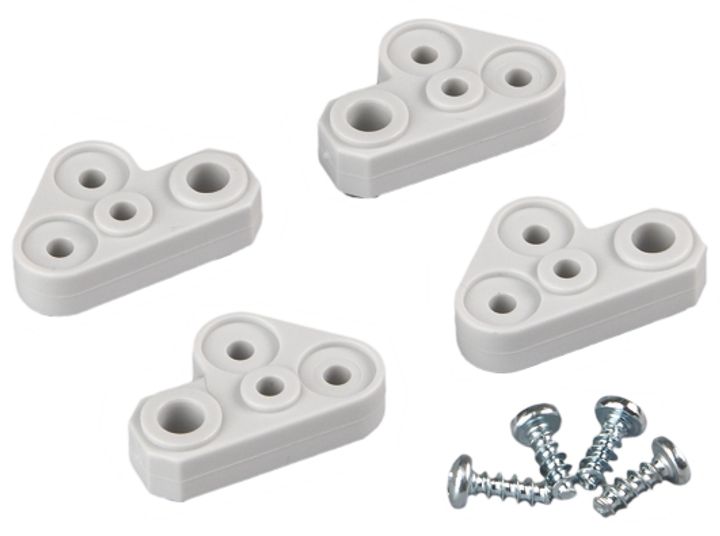 Patte de fixation pour cubo d 33x21x9,5