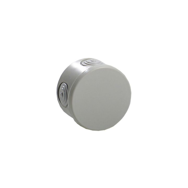 Round junction box 80x50 with cable gland