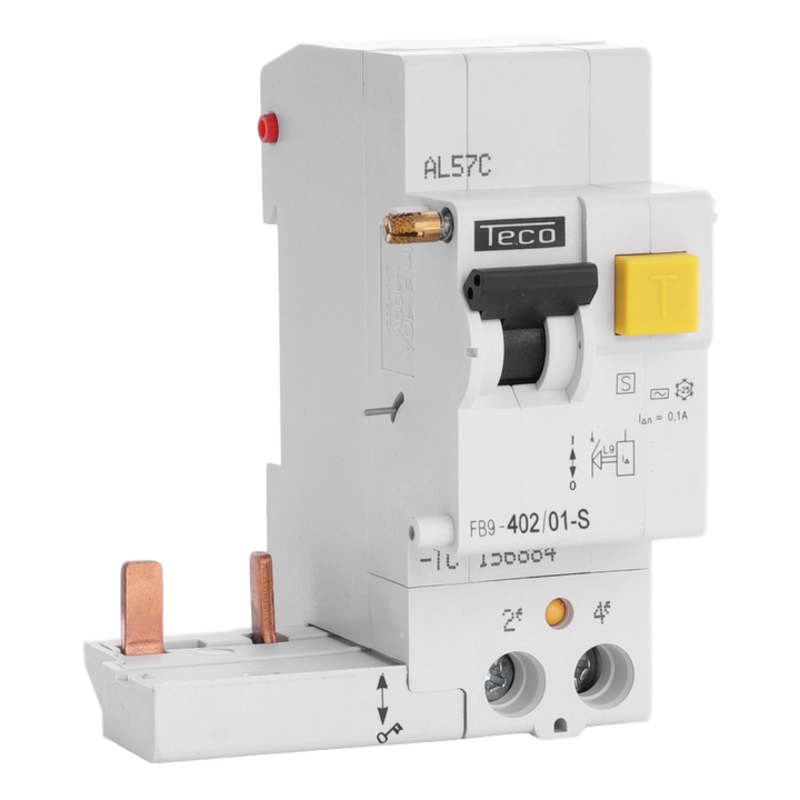 Kopp. diff. Teco 2P 40A 100mA Type S-AC