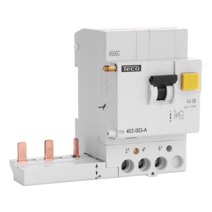 Kopp. diff. Teco 3P 40A 30mA Type A