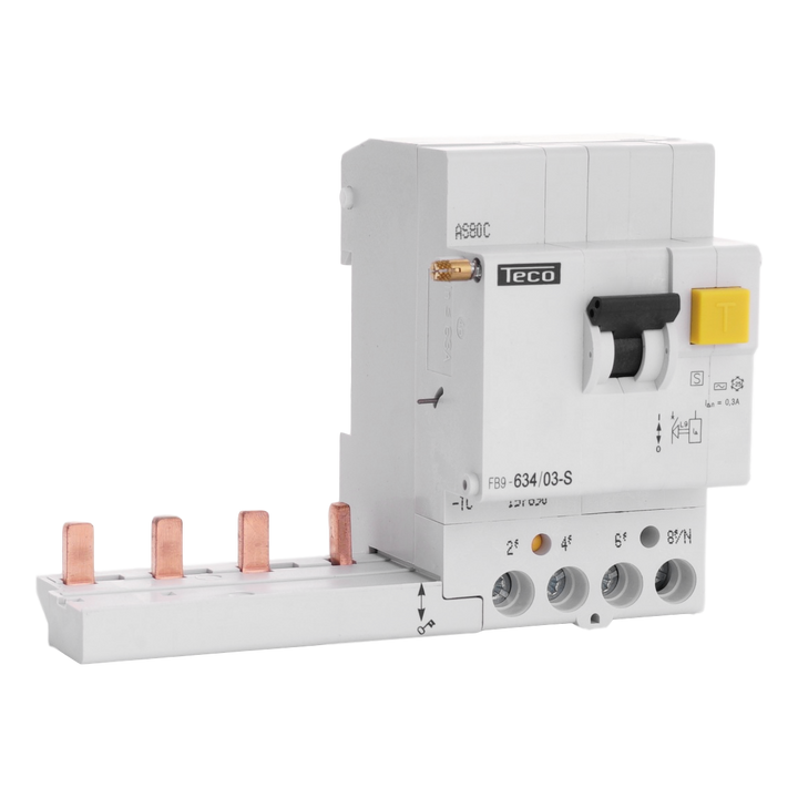 Kopp. diff. Teco 4P 63A 300mA Type S-AC