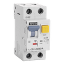 Diff. aut. Teco 1N 20A Courbe B Type A 30mA