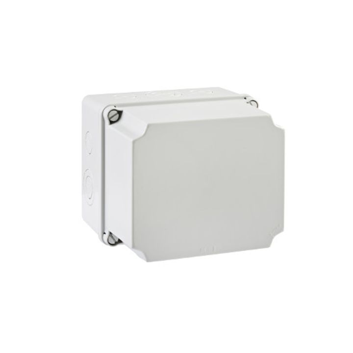 Aftakdoos 175x151x155 zonder ingangen + vol deksel hoog