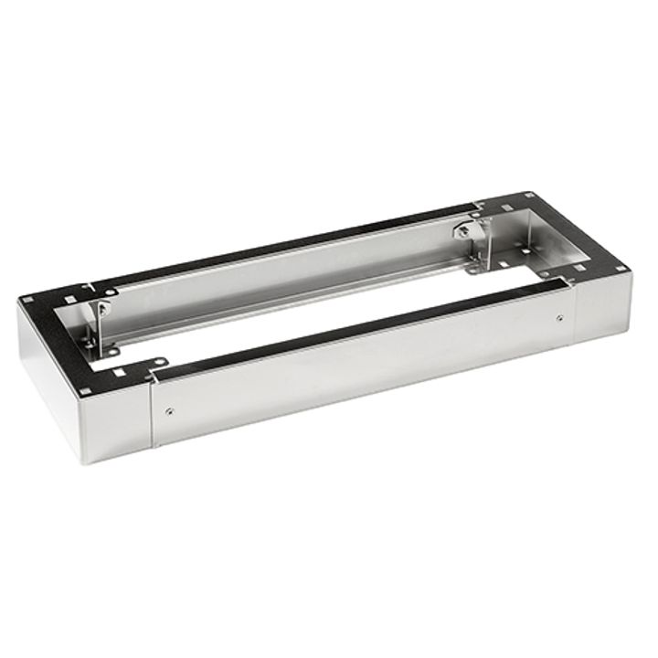 Sokkel 100x1000x400 mm inox 304L