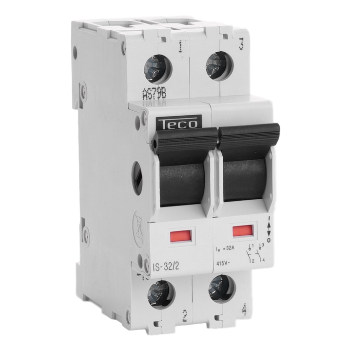 Scheiderschakelaar Teco 2P 32A