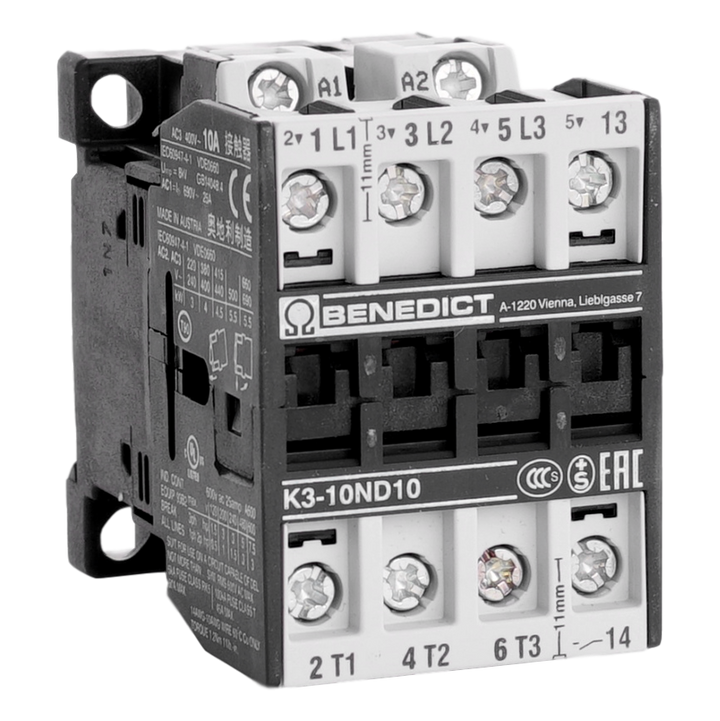 Contactor 4kW  3~400V-400V