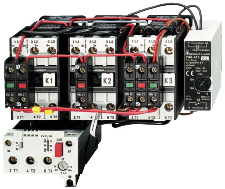 Star-delta starter 45kW 3~400V 220-240V 50Hz 240V 60Hz