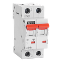 Disjoncteur Teco 2P 10A 10kA Courbe C