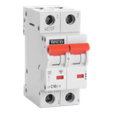 Sicherungsautomat Teco 2P 10A 6kA Kurve C