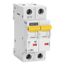 Automaat Teco 2P 25A 10kA Curve C