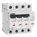 Automaat Teco 3N 40A 4,5kA Curve C