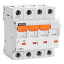 Disjoncteur Teco 3N 63A 10kA Courbe C