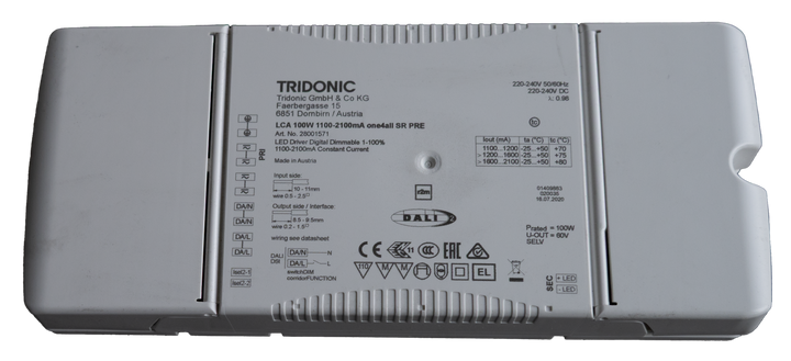 Tridonic Treiber  LCA 100W DALI 1.1-2.1A 60V