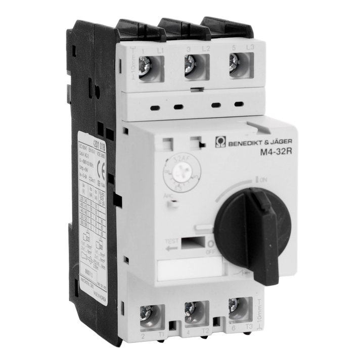 Disjoncteur moteur, plage: 5-8A 100kA