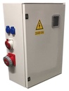 Coffret chantier MIRKO Light 63A + mod. racc. 25x60 + commut. rés.