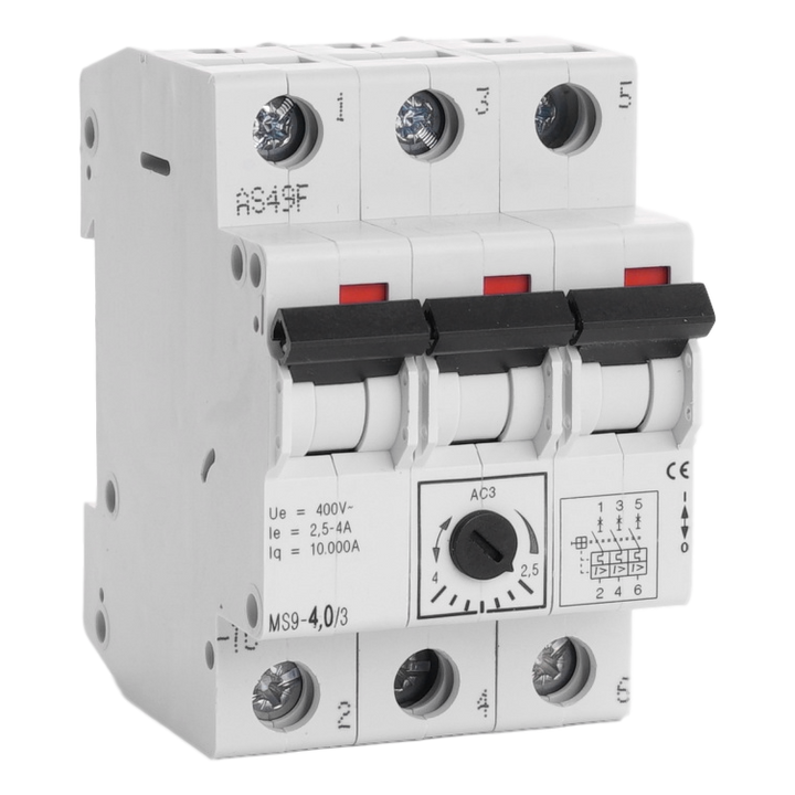 Motor-Protective Circuit-Breakers F&G 3P 2,50 - 4,00A
