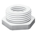 Kunststof reductie schroefdraad: 63mm-32mm