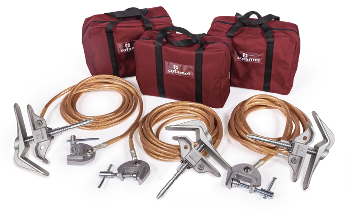 Earthing equipment for HV substations 12KA/1s