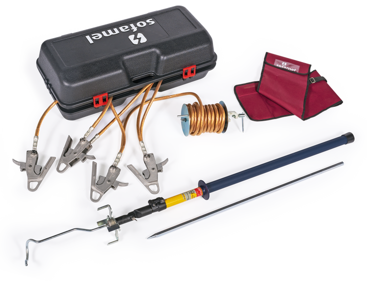 Earthing equipment for MV overhead lines 19KA/1s