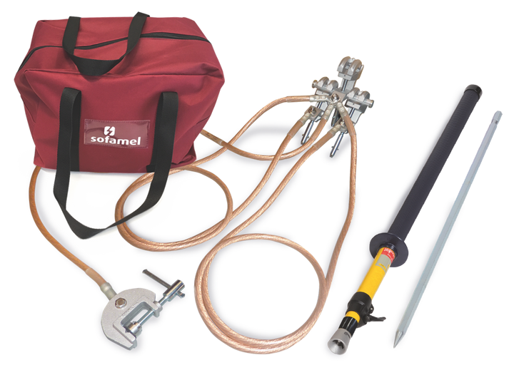 Earthing equipment for MV overhead lines 19KA/1s