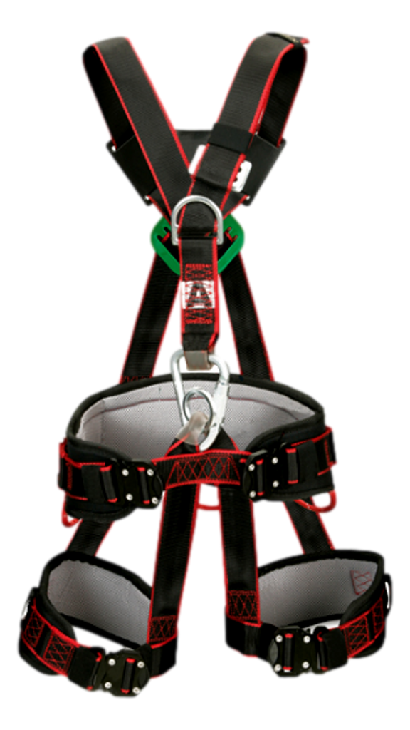 Safety harness with belt