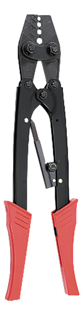 Hexagonal crimping tool for cable lugs 6-25mm²
