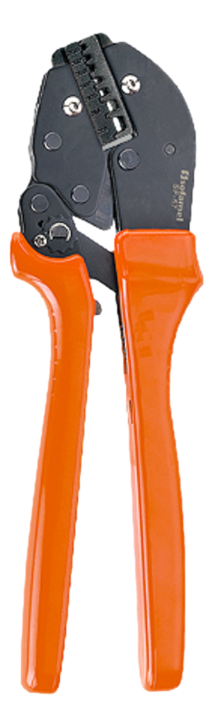 Pince à sertir cliquet pour embouts de fil TWIN 0,5 à 6mm²