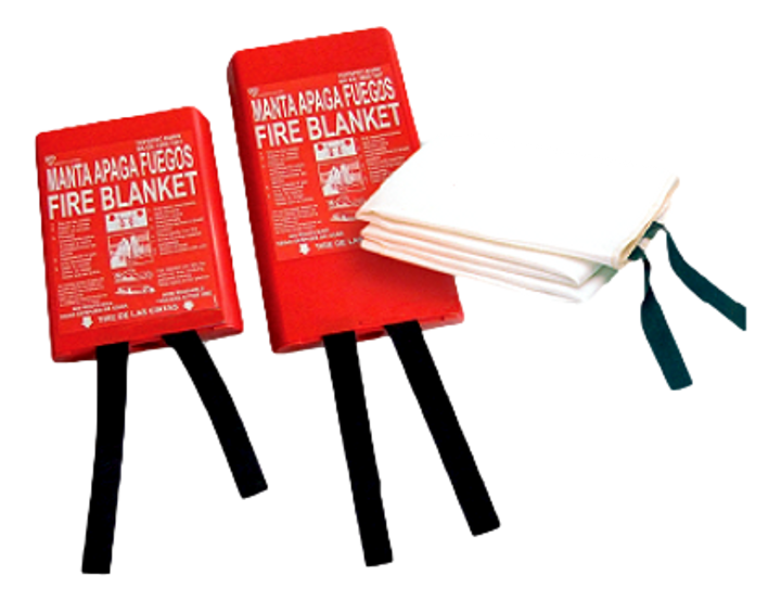 Fire-resistant blankets 120x120cm
