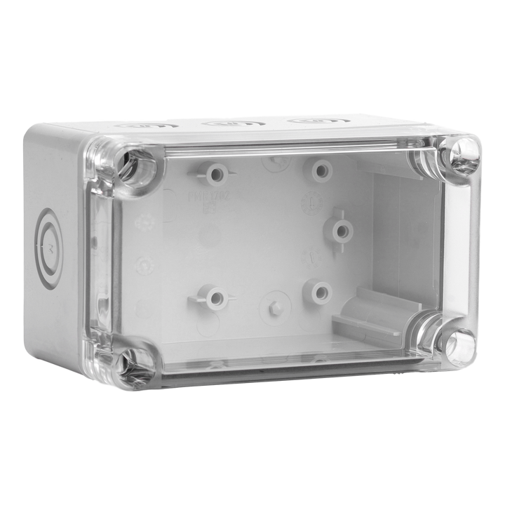 75x125x75 bte S PC couv.t IP66 in 2xM16/25+6xM12/20