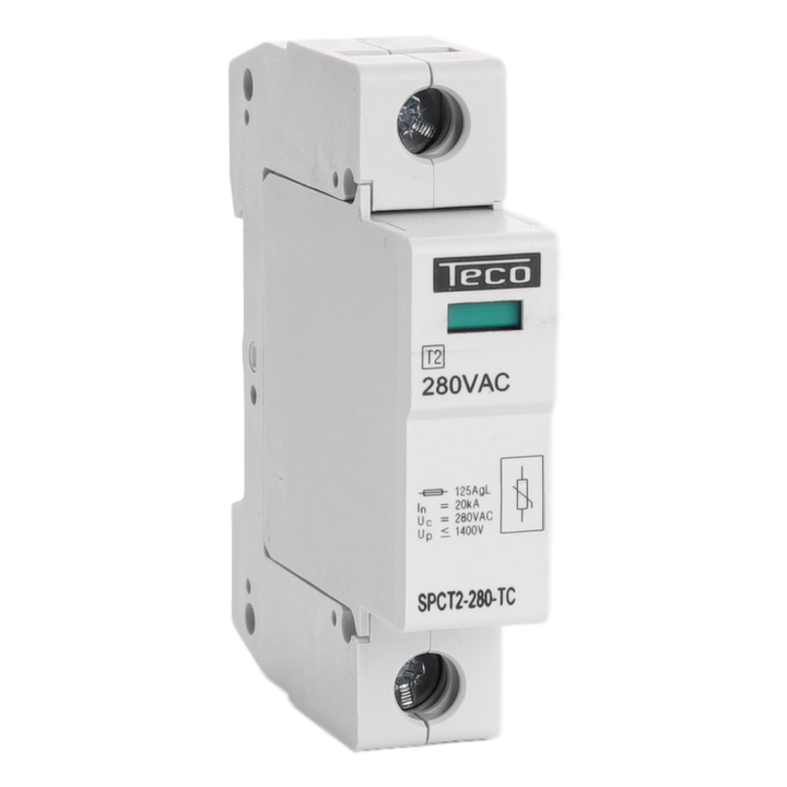 Surge arrester type 2 1p 280Vac 1x20kA