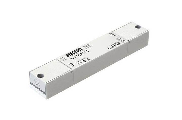 Casambi Multicast S module - up to 20 0/1-10V fixtures in broadcast + input sensor