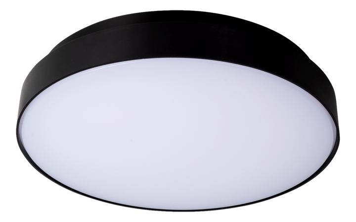 LED- Plaf. TECO HILO IP54 10/18/24W 3000/4000K ø 270 Zwart