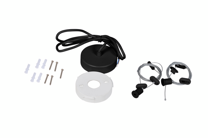 Pendel kit . HILO RECTANGLE Zwart L150