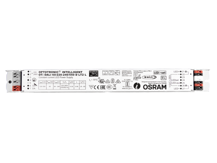 (AS) Driver DALI OSRAM 500mA TECO KUANA S (4 pcs) sans anti-tract.