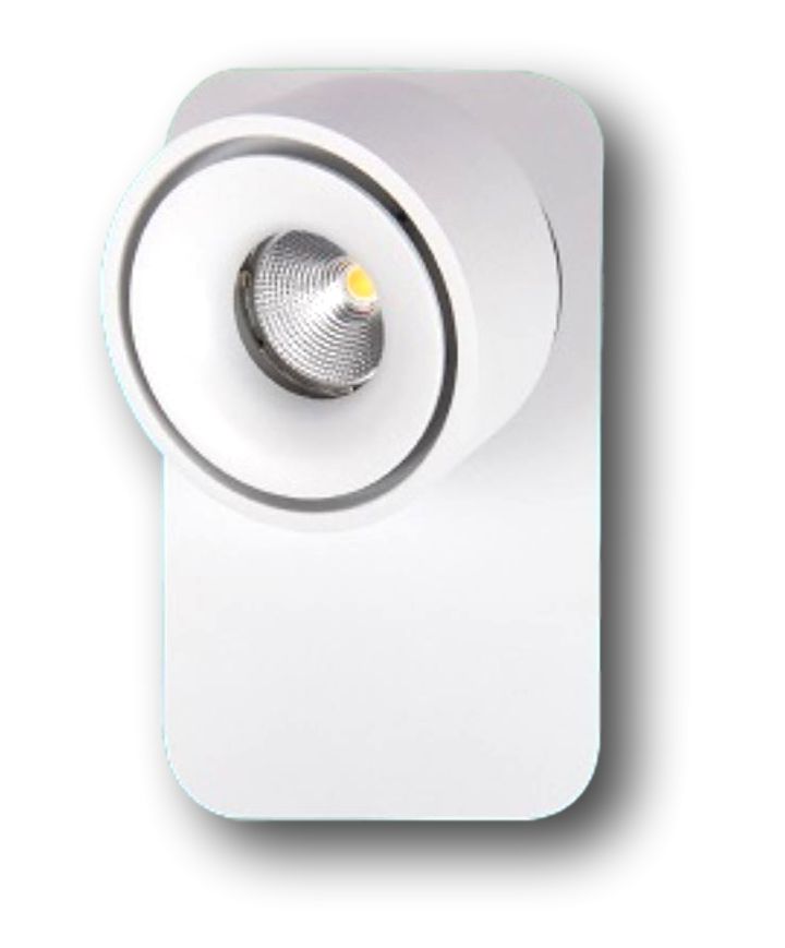 Spot LED Teco UHANA 10W 120x95x200 32° 2700K Ra90 Dim Blanc