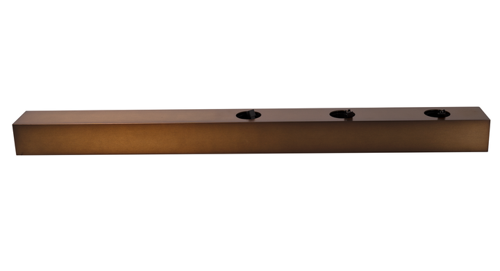 Rechthoek Basis 560x50x40 voor TECO LED NAULA Brons3x10W Dim