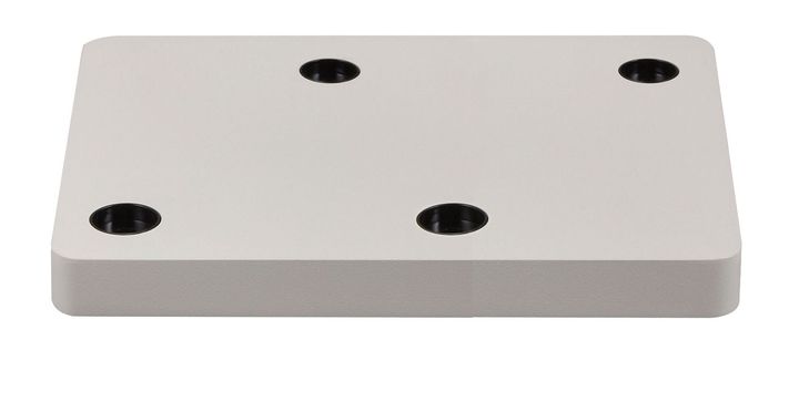 TECO NAULA Quadratischer Sockel 320x160x35 4x10W dim. Weiß