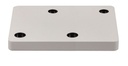 Base Rect. 320x160x35 pour LED Teco NAULA Blanc 4x10W Dim