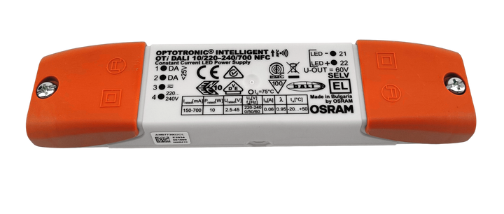 Driver 10W OSRAM DALI 700mA 1 tot 4 XOZI 2W